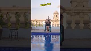 A Shocking Poolside Revelation  #shorts #short