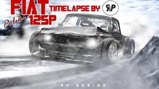 Polski Fiat 125p Virtual Tuning TIMELAPSE by RP:DESIGN