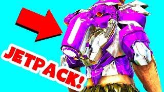 SNEAKING INTO BASES WITH A JETPACK IN ARK SURVIVAL EVOLVED! (Ark Survival Evolved Trolling)