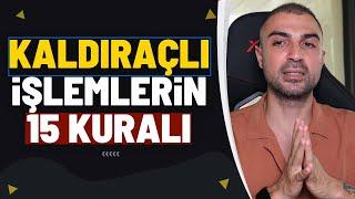 A'dan Z'ye Kaldıraçlı (Vadeli) İşlemler - Kazandıran Kural ve Stratejiler