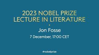 2023 Nobel Prize lecture in literature | Jon Fosse