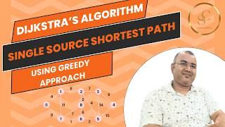 Dijkstra’s Algorithm Explained: Single Source Shortest Path Using Greedy Approach |DAA Tutorial #dsa