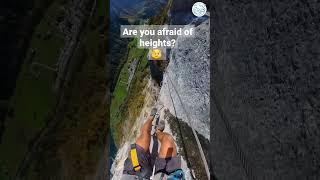 Don't watch this if you are afraid of heights #shorts #travel #hiking