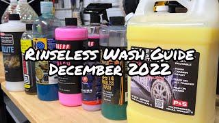 My Rinseless Wash Buying Guide and Honest Rankings!