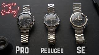 Tough Call | Omega Speedmaster PRO vs. REDUCED vs. SPECIAL EDITION