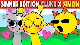 Sprunki Sinner Edition But With CLUKR X SIMON Kiss - All Reactions! Incredibox - Sprunki