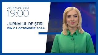 Jurnalul orei 19:00, 01.10.2024