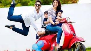 Allu Arjun family photos #trending #alluarjun #allusneha #alluayaan #alluarha