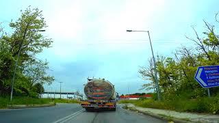 DRIVING IN  GREECE   Katerini Κατερίνη .... Βέροια