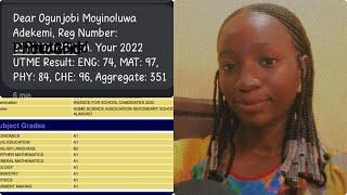 Meet the girl with 8A’s in WAEC and 351 in JAMB