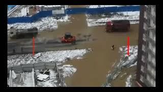 Новые технологии,асфальтирование дороги в С.Петербурге..