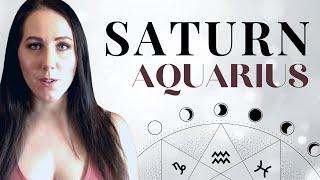 Saturn in Aquarius in Astrology | The Lesson of Belonging