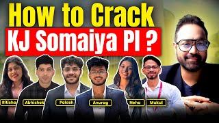 How to Crack KJ Somaiya Interview | MBA PI Guide Ft. KJ Somaiya Institute of Management Students