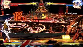 Guilty Gear Xrd - Sin Kiske Combo Video