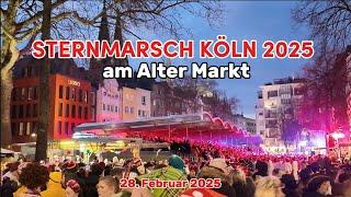 Sternmarsch KÖLN 2025 am Alter Markt