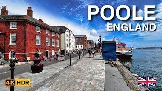 Exploring Poole, England in 4K HDR - Virtual Walking Tour Experience