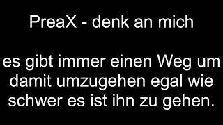 PreaX - denk an mich