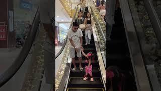 ESCALATOR BABY #youtubetrendingvideo #watchonceuwillloveit #automobile