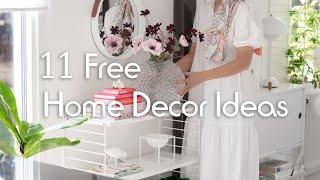 #33 11 Free Home Decor Ideas | Home Decoration On a Budget | Slow Living in Sweden