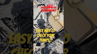 Easy way to check your hydraulic pumps!!!! #Komatsu #mechanic #dirtywork￼ #engineering