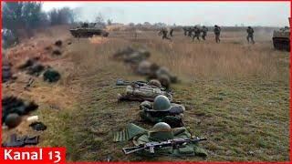 Russia uses tactics of mad assaults that end in bloody disaster for Russian soldiers in Ukraine