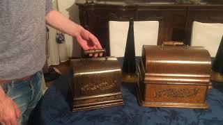 Tutorial: Edison Phonographen GEM A, Standard A und Home A - ein Überblick für Sammler