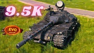 K-91  9.5K Damage 7 Kills & Object 430U  10K Damage 9 Kills   World of Tanks