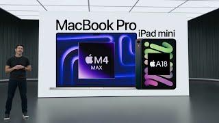 M4 Macs and iPad mini 7 LAUNCHING on November 1?