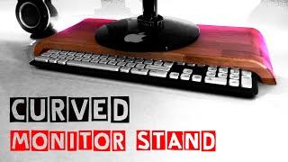 Monitor Stand Diy Idea | Monitor Stand aus Holz | DIY | Let's Pfusch