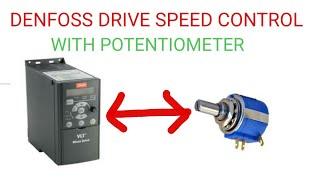 DENFOSS DRIVE SPEED CONTROL WITH POTENTIOMETER