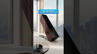 This 165-Inch TV Unfolds Itself With a Touch of a Button