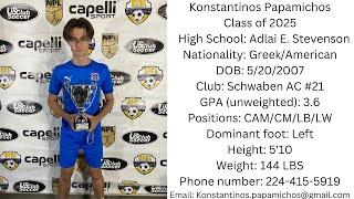 Konstantinos Papamichos | Schwaben AC | 2023 Season Highlights