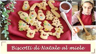 BISCOTTI DI NATALE AL MIELE, da preparare con i bambini- la cucina di Rita