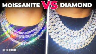 Moissanite vs Diamond - Can you tell the difference?