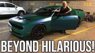 I Took My Mom For A Ride In My Hellcat!! ‍️