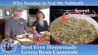 Green Bean Casserole : SECRET Ingredients makes it delicious and healthy | Sunday is Not my Sabbath