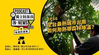 獨立特派員Podcast｜特派員聊天室｜EP.66 全台最熱城市台南，如何用熱帶森林降溫？｜公視 20241017