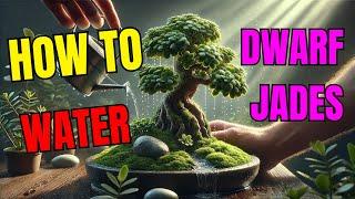 What's the Secret to Watering Dwarf Jade Bonsai?