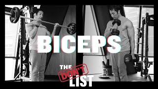 Stop Doing These Biceps Exercises & Do These Moves Instead | The Don't List | Men’s Health Muscle