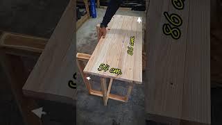 ฝึกทำโต๊ะ จากไม้พาเลท #diy #woodworking #pallet #ฝึกหัด #ฝึกงานไม้