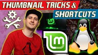 Linux Mint File Explorer Tricks: Change Thumbnail Views & Shortcut Tips