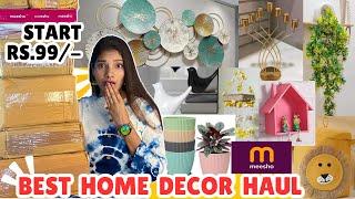 "Meesho Home Decor Haul | Affordable & Trendy FindsShowpiece, Artificial Plants,& More’’Meesho haul