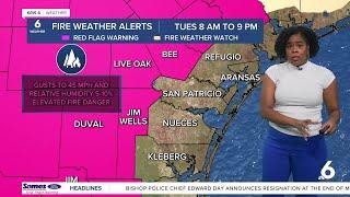 Warm and breezy with elevated fire danger triggered by next cold front