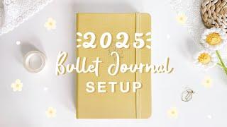  my 2025 bullet journal setup (+GIVEAWAY!)