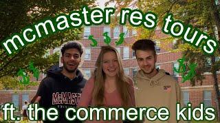 Whidden, Les Prince, & McKay Dorm Tours! // mcmaster university
