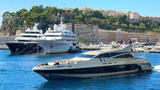 Exploring Billionaires Playground Luxury Yacht’s In Monte-Carlo #billionaire   #luxury #viral #views