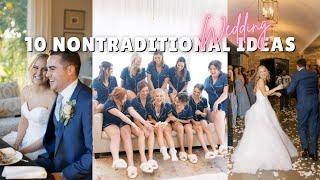 10 Nontraditional Wedding Ideas I Would Highly Recommend | Wedding Ideas 2022 and 2023