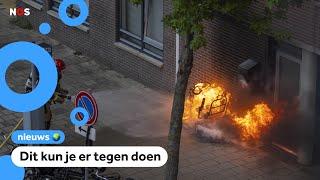 Vaker brand door batterijen van fatbikes, scootmobielen en telefoons