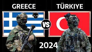 Greece vs Turkey Military Power Comparison 2024 | Türkiye vs Greece Military Power Comparison 2024