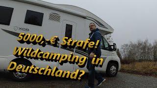 Wildcampen mit dem Wohnmobil: Regeln und Tipps für Deutschland - Vermeide hohe Strafen